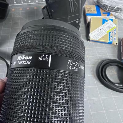 NIKON Camera AV8008 with Accessories  