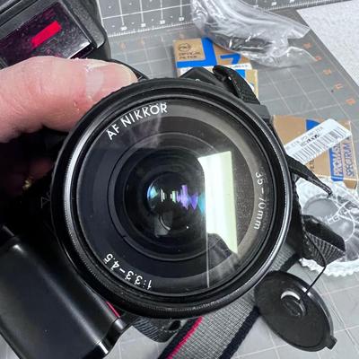 NIKON Camera AV8008 with Accessories  