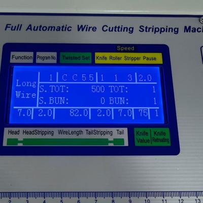 Electrical Full Automatic Wire Stripping Machine 
