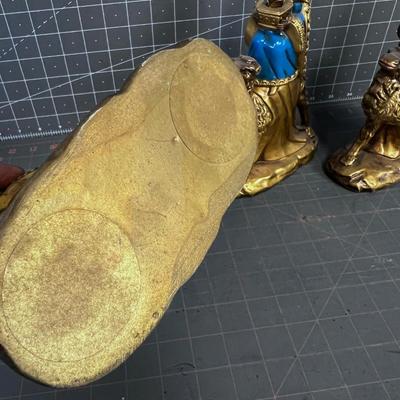 3 Wisemen on Camels Candle Holders