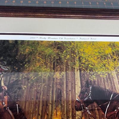 2005 Rocky Mountain Elk Featured Artist Print 