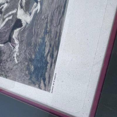 Fox Hunting Print by W. Shayer Title the Death 