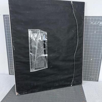 Japanese Water Color, Framed and Matted 