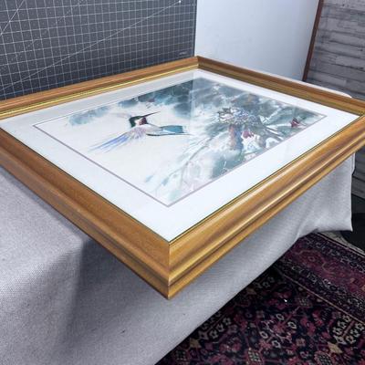 Artist Proof by Richard E. Williams. Hummingbirds 