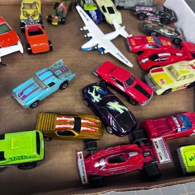 Vintage Die Cast Cars Mostly Hot Wheels Some Matchbox