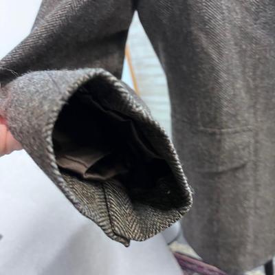 Men's Pendleton Jacket, Tweed with Leather Patches 