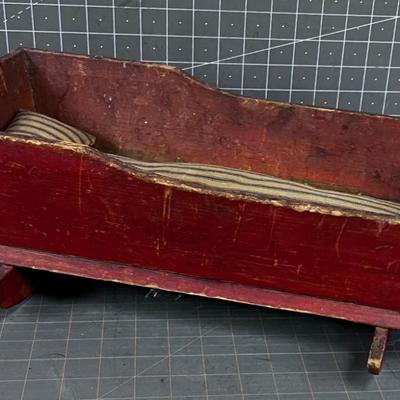 Antique Doll Cradle 