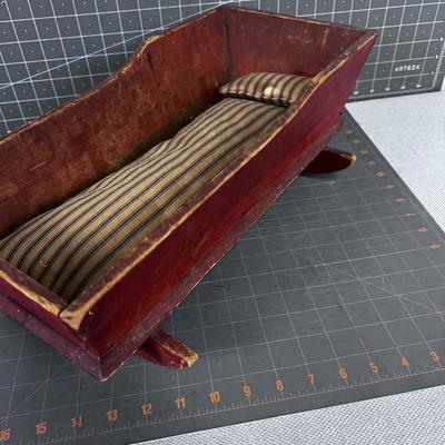 Antique Doll Cradle 