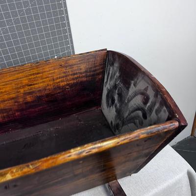 Vintage Doll Cradle PINE (large) 