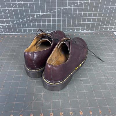 Doc Marten Gum Soled Shoes Brown Leather 