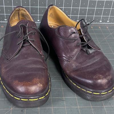 Doc Marten Gum Soled Shoes Brown Leather 