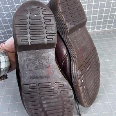 Doc Marten Gum Soled Shoes Brown Leather 