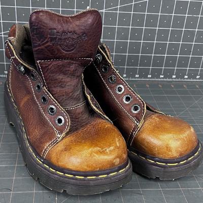 Doc Marten Low Boot Men's Brown Leather 