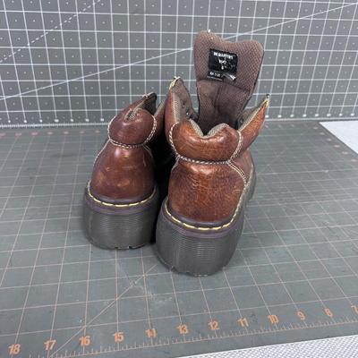 Doc Marten Low Boot Men's Brown Leather 