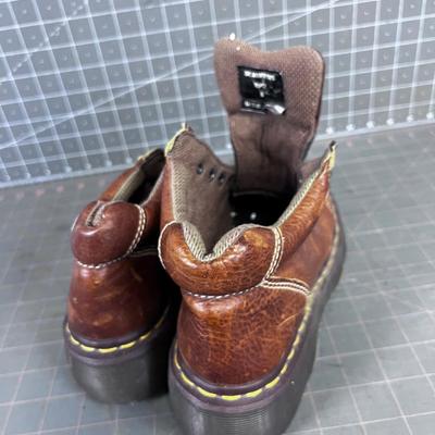 Doc Marten Low Boot Men's Brown Leather 