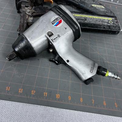 Stapler and Air Wrench 