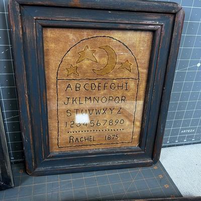 Framed Samplers (4) 