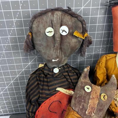 Halloween Folk Art 