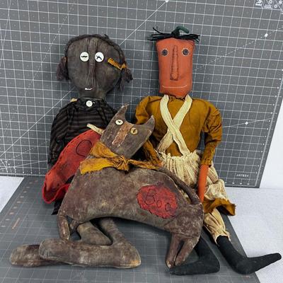 Halloween Folk Art 
