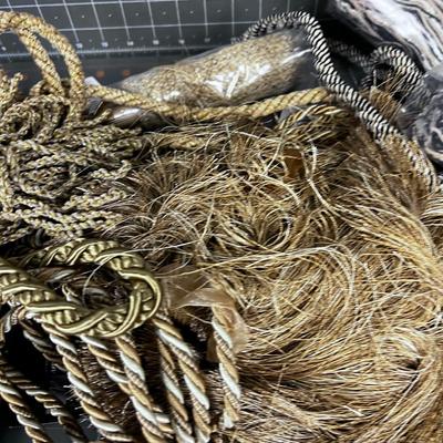 Pile of Tassels and Curtain Tie-Backs