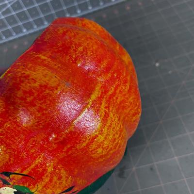 Terracotta Jack-O-Lantern