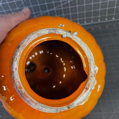 Ceramic Jack-O-Lantern