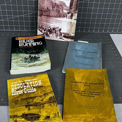 Colorado River Guides, 5 Booklets