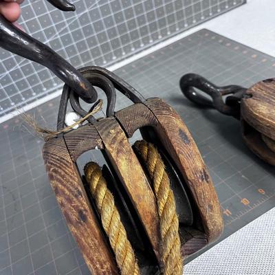 Antique Block and Tackle