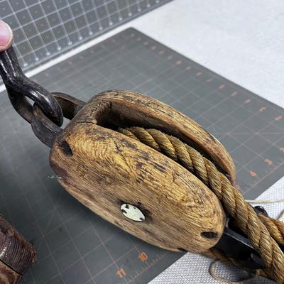 Antique Block and Tackle