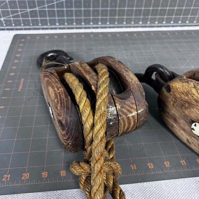 Antique Block and Tackle