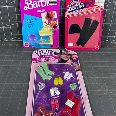 Barbie and Flare Accessories Packs (3)