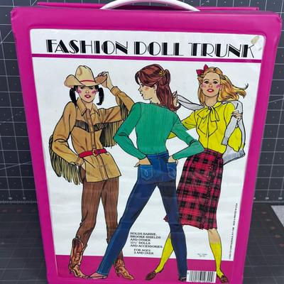 Late 70's Fashion Doll Trunk