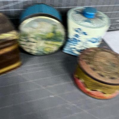 Antique Tins (4)