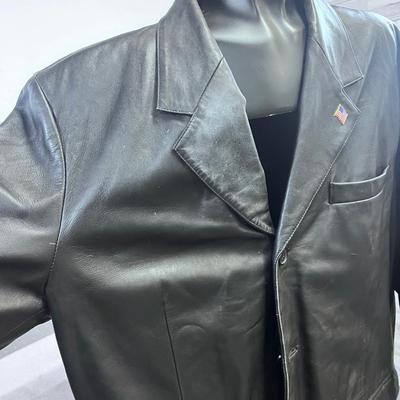 Jones of New York Leather Sports Coat/Jacket