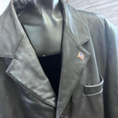 Jones of New York Leather Sports Coat/Jacket