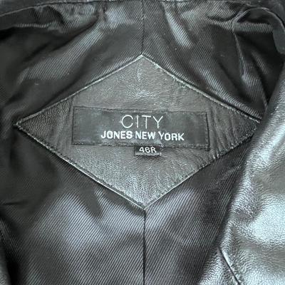 Jones of New York Leather Sports Coat/Jacket