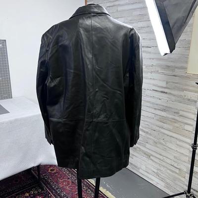 Jones of New York Leather Sports Coat/Jacket