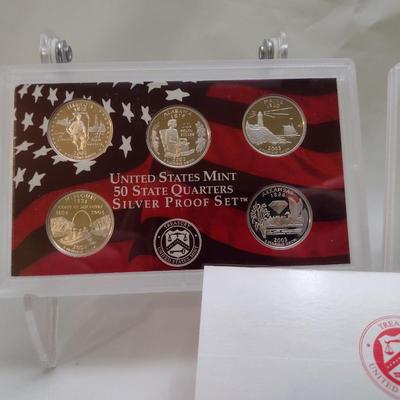 2003 United States Mint Silver Proof Coin Set State Quarters Edition (#13)