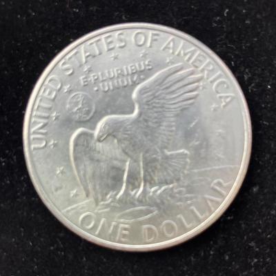 1972 D Eisenhower Silver Dollar Coin BU
