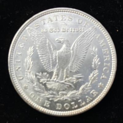 1889 Morgan Silver Dollar Coin BU