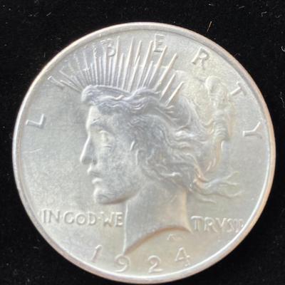 1924 Peace Silver Dollar MS