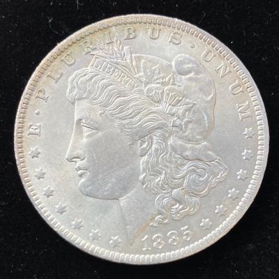 1885 O Morgan Silver Dollar Coin MS