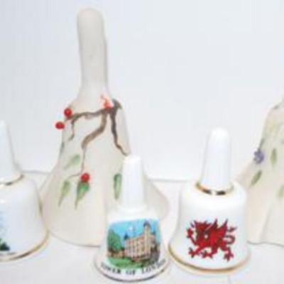 Assortment of 7 Bells-All With Clackers