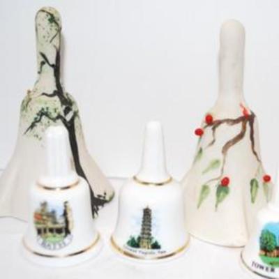 Assortment of 7 Bells-All With Clackers