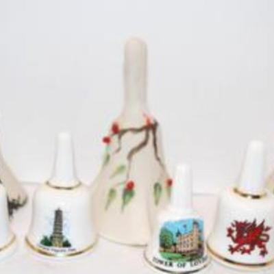 Assortment of 7 Bells-All With Clackers