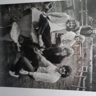 1970 33/50 Silver Photo of Original Moody Blues Band.