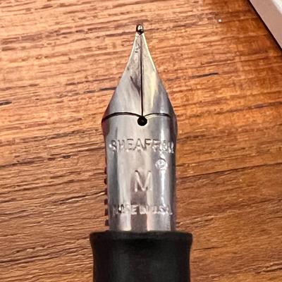Lot Vintage Fountain Pens, Ink Cartridges & Bottle