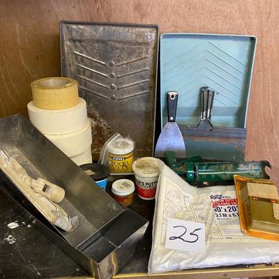 Sheet Rock and Painting Tools