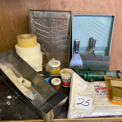 Sheet Rock and Painting Tools