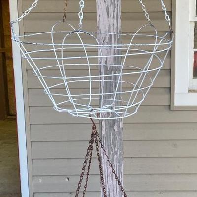 Iron Flower Baskets